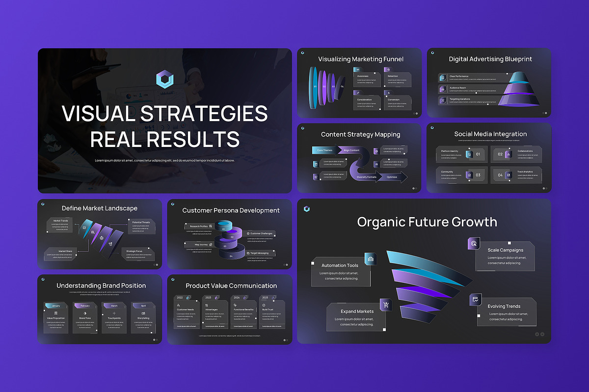 Marketing Strategy Google Slides, a Presentation Template by Antstheme (Photo 3 of 4)