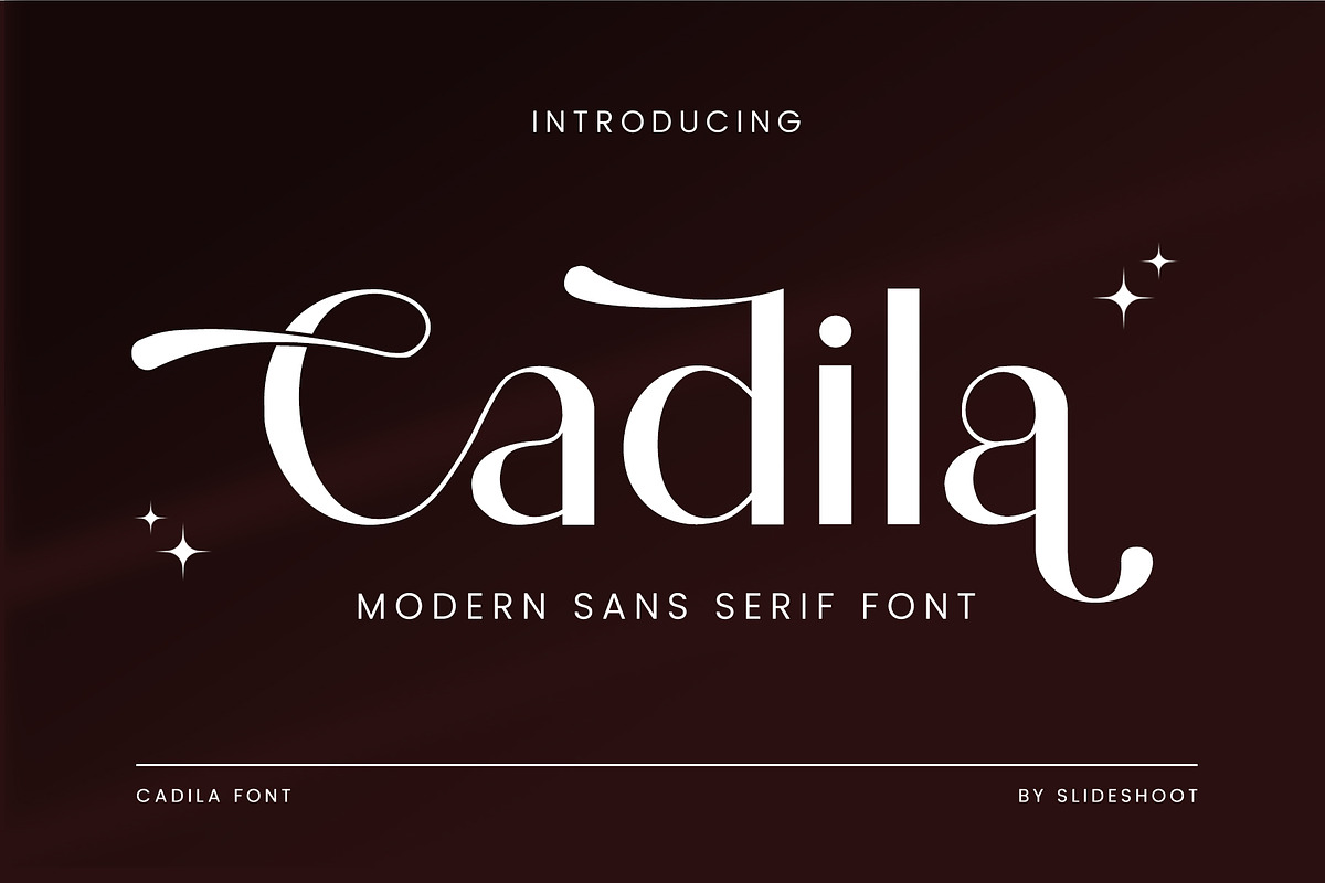 Cadila Sans Serif Font, a Sans Serif Font by Idea Studio (Photo 1 of 11)