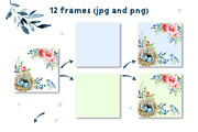 Blueberries and roses, a Decorative Illustration by long summer (Thumbnail 5 of 8)