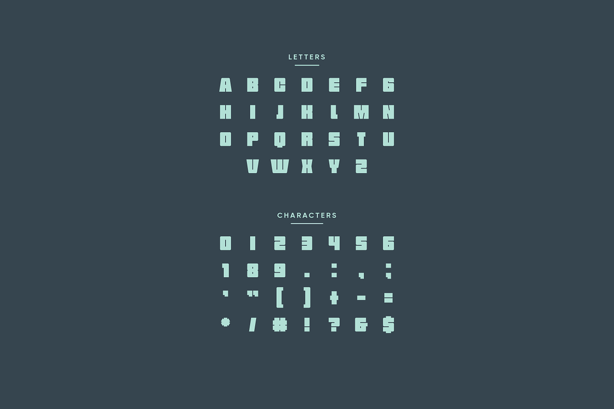 Ecoses - Modern Display Typeface, a Font by Letterna (Photo 3 of 4)