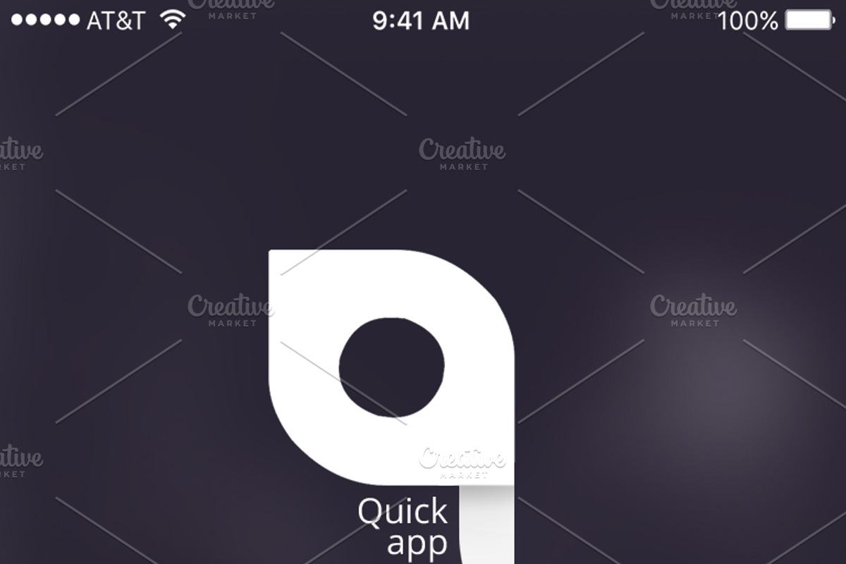 QuickApp - Landing Page PSD Template, an App Template by temRam (Photo 9 of 11)