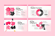 Puzzle Infographic GSLides, PPoint, a Presentation Template by Fit-tee (Thumbnail 2 of 4)