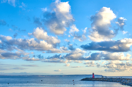 An autumn morning at the lighthouse