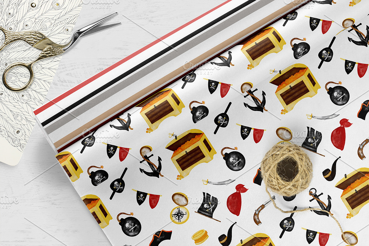 Kids Playful Seamless Patterns, a Pattern Graphic by Oksana Dovhopol Art (Photo 6 of 14)