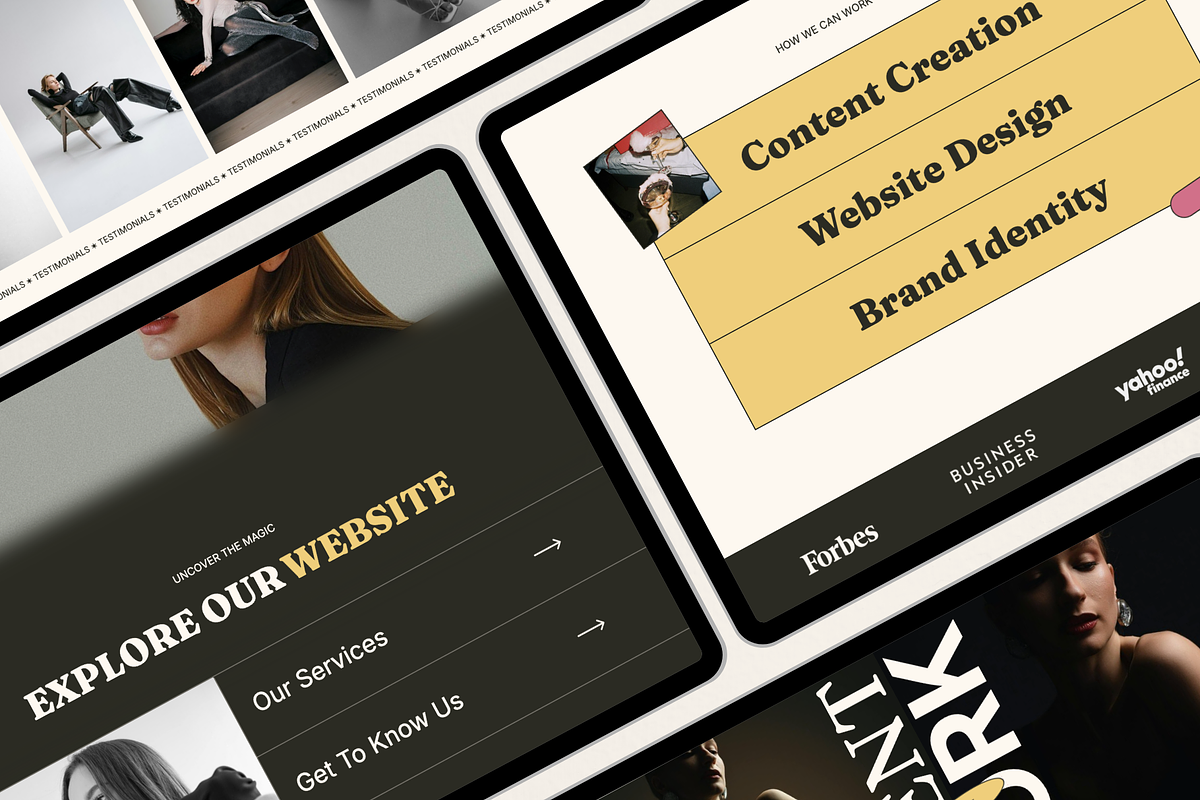 Bold Yellow Showit Agency Template, a Squarespace Template by Breah Designs (Photo 10 of 10)