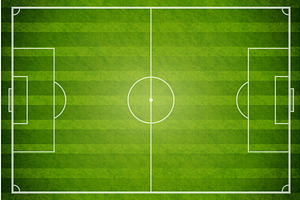 Realistic soccer field. Soccer pitch, a Sport Illustration by Stock-Smart-Start