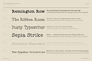 Typewriter Font Bundle – 33 Fonts!, a Slab Serif Font by HipFonts (Thumbnail 20 of 26)