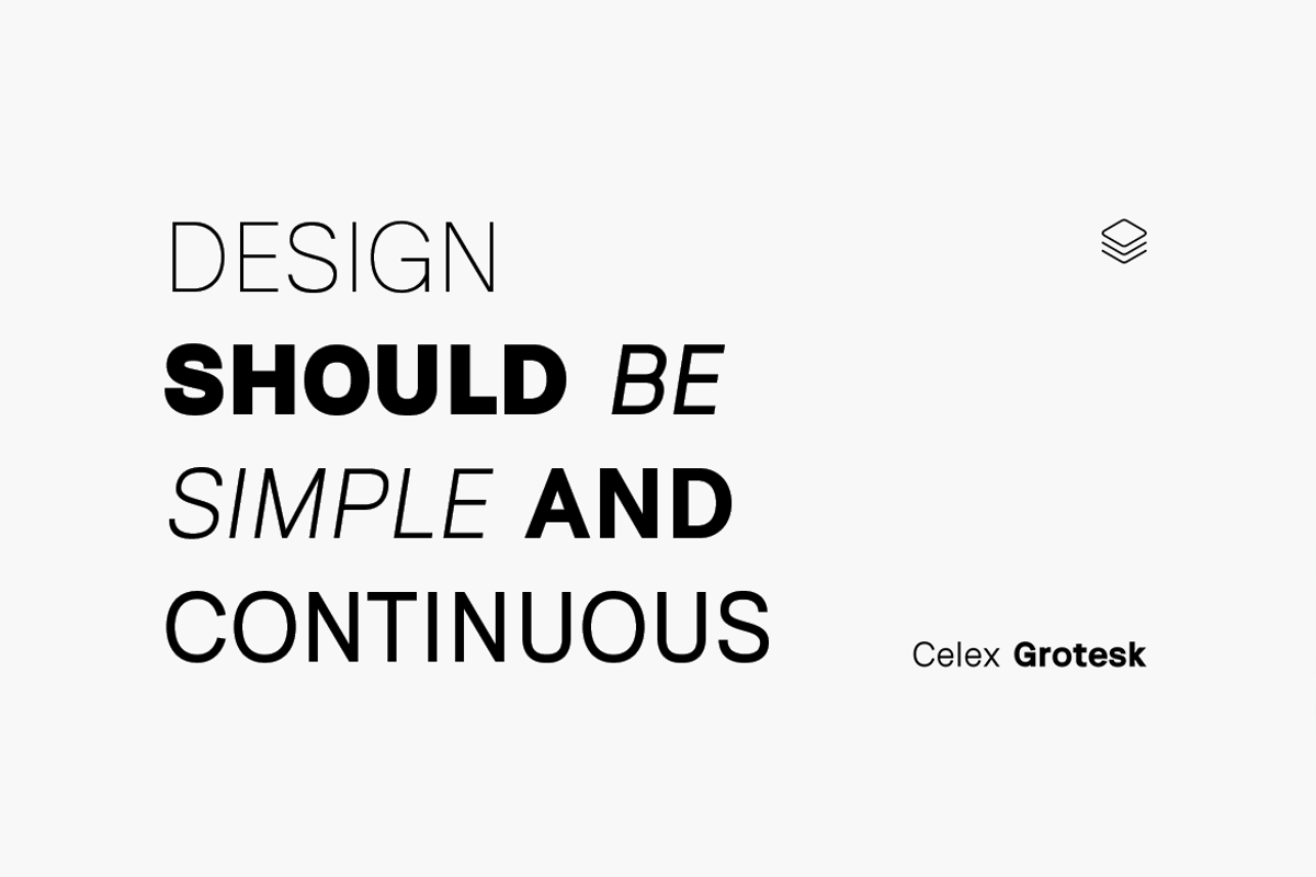 CELEX GROTESK - Modern Font Family, a Sans Serif Font by Designova® (Photo 10 of 11)