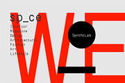 Synthz Mono, a Sans Serif Font by Portion.Labs (Thumbnail 2 of 10)