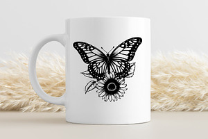 Butterfly SVG - Butterflies Clipart