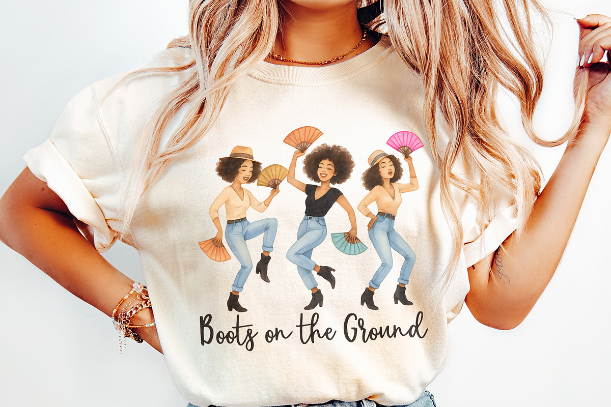 Line Dance Queens PNG, Sublimation, an Illustration by SharpMarketplace (Photo 2 of 9)