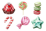 Christmas Candy Sublimation Clipart, an Illustration by Daily.Designs (Thumbnail 5 of 5)
