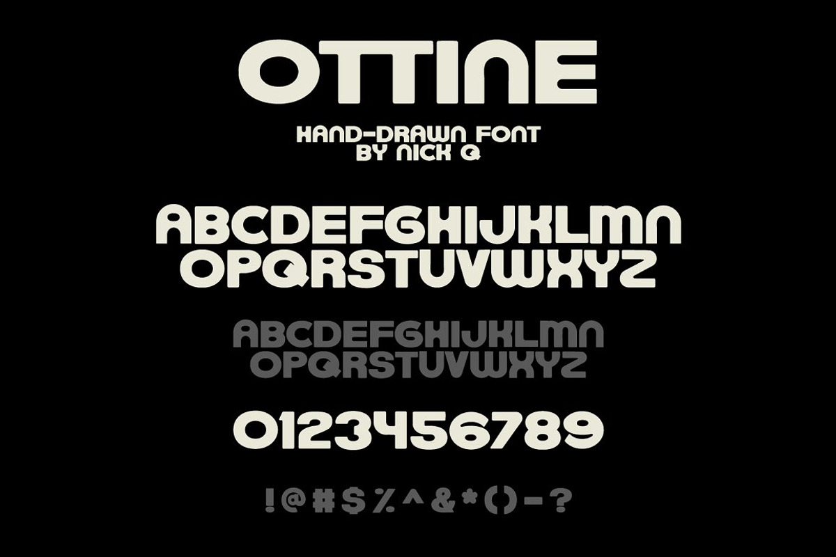 Small Town Bundle, a Font by nickqtx (Photo 2 of 9)