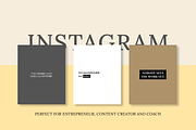 MOTIVATIONAL INSTAGRAM PACK, a Social Media Template by RB Boutique (Thumbnail 2 of 8)