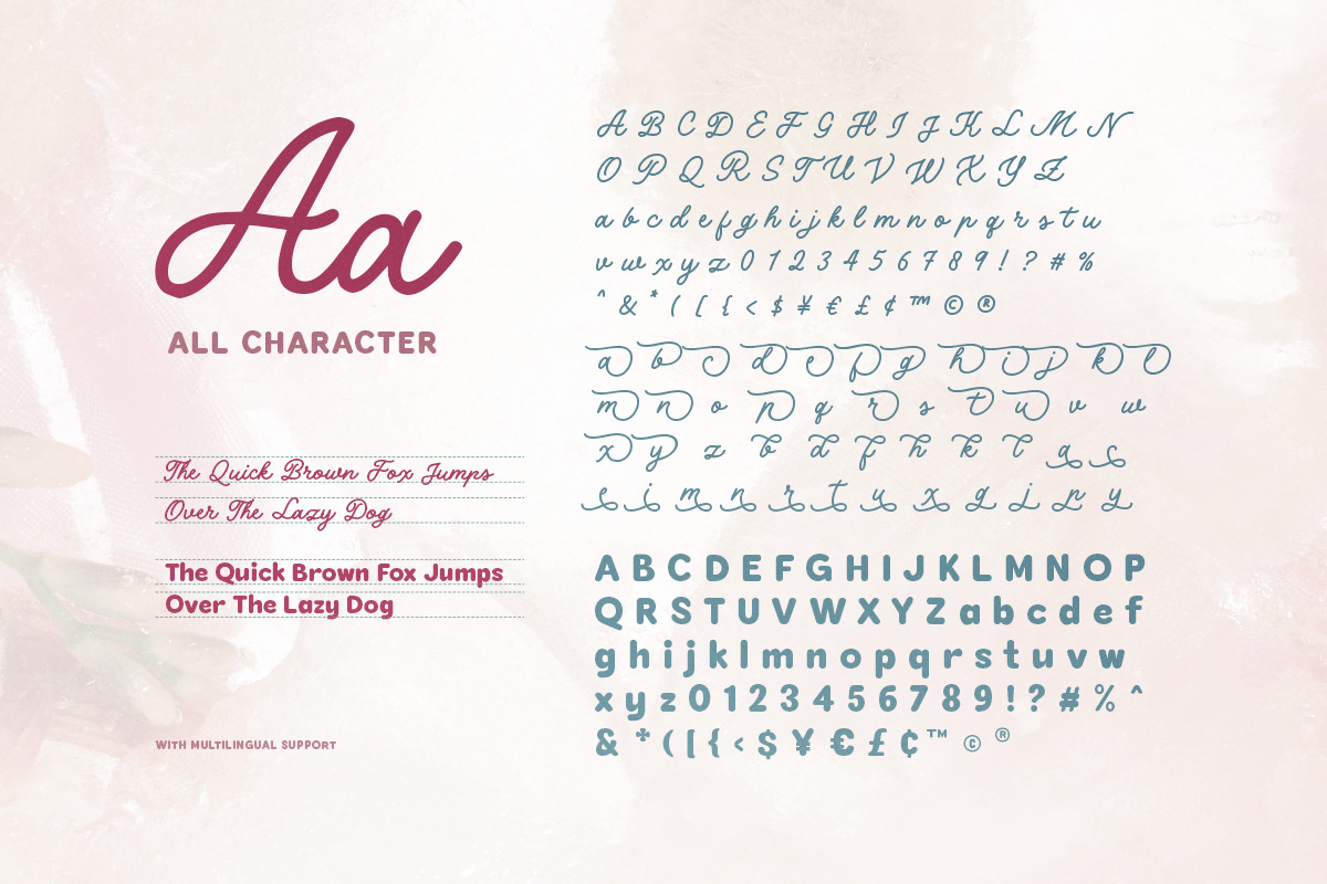 Your Dreams - Soft Font Duo, a Script Font by Bale Type (Photo 9 of 9)