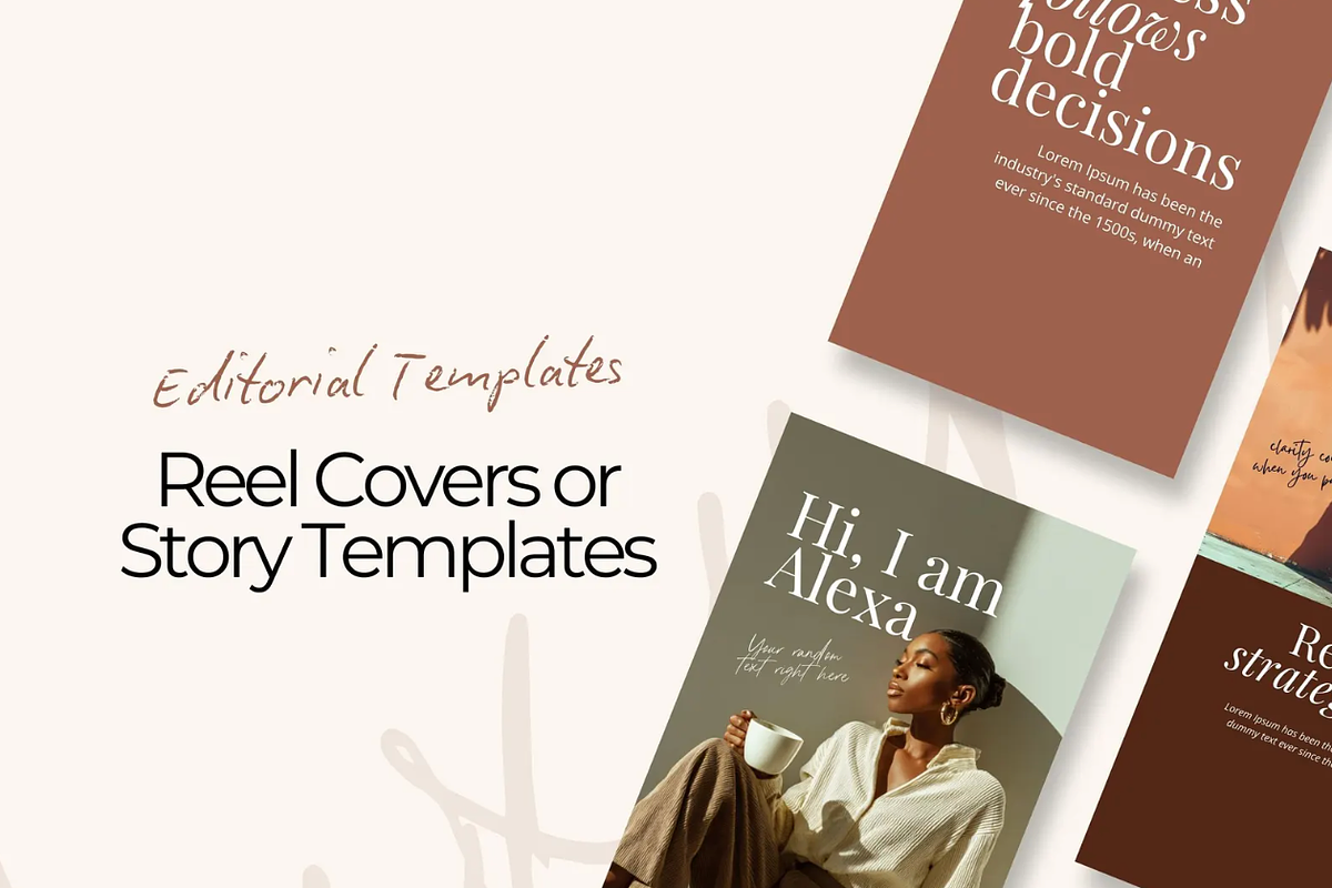 Melanin Canva Templates for Instagram preview 6