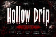 Hollow Drip, a Serif Font by Wow Magic (Thumbnail 2 of 9)