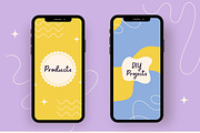50 Instagram Highlights Templates, a Templates & Theme by TemplateCastleStore (Thumbnail 4 of 10)