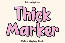 Thick Marker