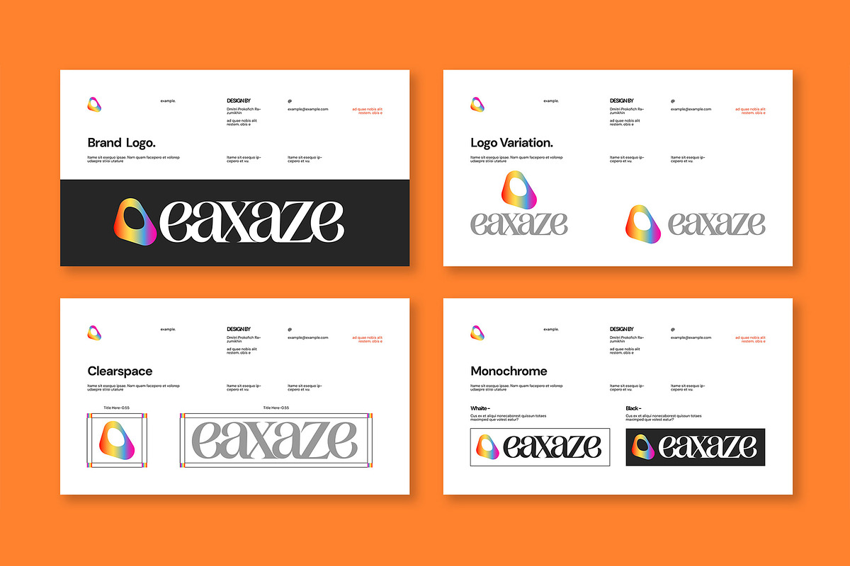 Brand Guideline Presentation, a Presentation Template by Mighty-Slide (Photo 3 of 6)
