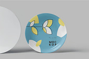 Round Ceramic Plate Mockup Templates, a Product Mockup by megostudi0 (Thumbnail 2 of 7)
