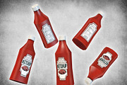 Ketchup Bottle, a Food & Drink 3D Model by GamePoly (Thumbnail 1 of 2)