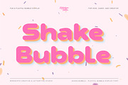 Shake Bubble – Playful Display Font, a Sans Serif Font by Lettertype Studio (Thumbnail 1 of 10)