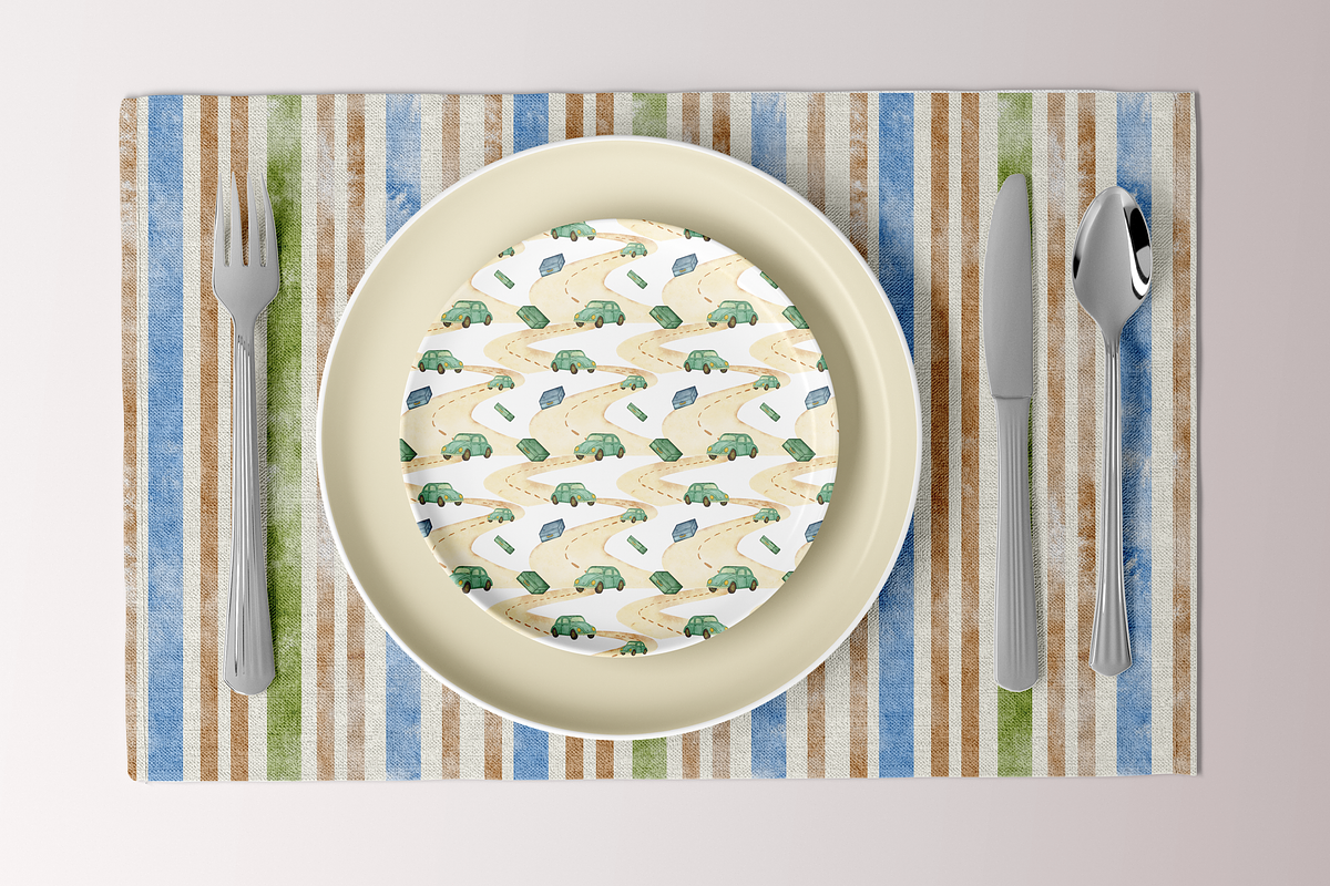 Packed for Summer Watercolor Set, a Pattern Graphic by Aurella Art (Photo 9 of 10)