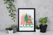 Brushstroke Christmas Tree PNG Merry, an Illustration by Daily.Designs (Thumbnail 5 of 5)