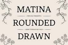 Matina Rounded Drawn