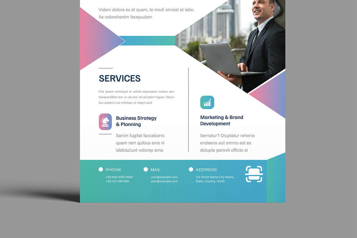 Corporate Business Flyer Design, a Flyer Template by MightyDesign (Photo 5 of 8)