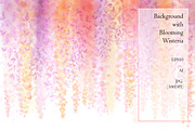 Rachel. Wisteria and Acacia, a Decorative Illustration by artabramova (Thumbnail 5 of 9)