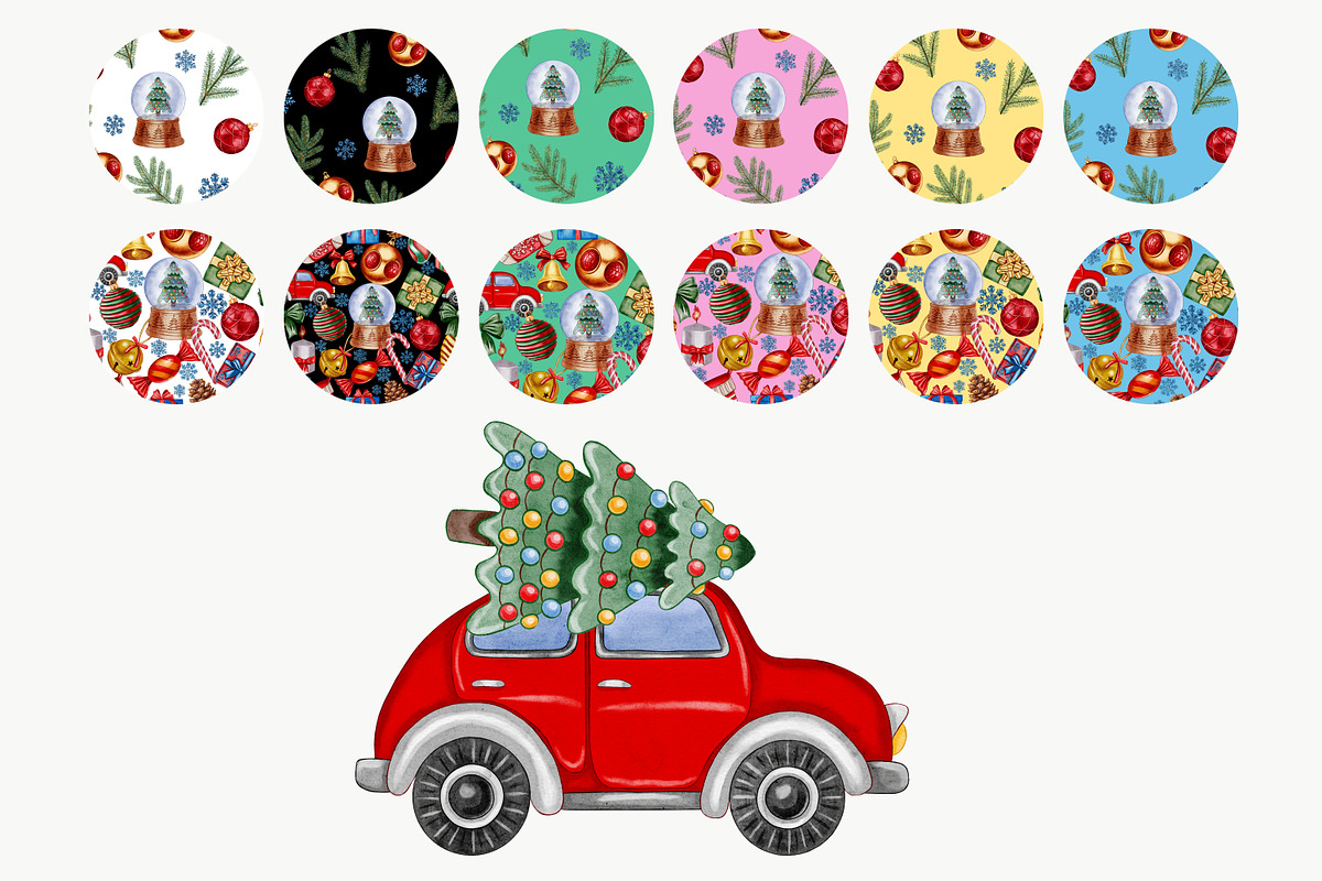 Merry Christmas, a Decorative Illustration by Andre_Eva (Photo 9 of 11)