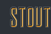 Chisel alphabet style, an Object Graphic by RevelStockart (Thumbnail 3 of 3)
