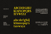 Cloofer, a Serif Font by graphicook (Thumbnail 3 of 10)