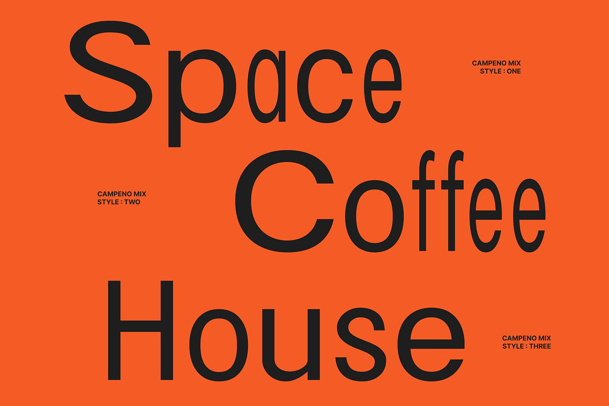 Campeno Mix, a Sans Serif Font by Craft Supply Co. (Photo 3 of 8)
