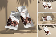 Chocolate Bar Mockup Set, a Packaging Mockup by PaperMoon (Thumbnail 1 of 5)