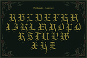 Aventaquadra, a Blackletter Font by ilhamtaro (Thumbnail 7 of 11)