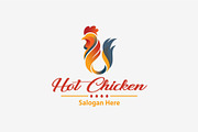 Hot Chicken Logo, a Branding & Logo Template by MotionMount (Thumbnail 1 of 5)