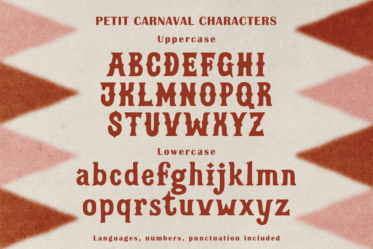 Petit Carnaval Soft Circus Serif, a Serif Font by Struvictory.art (Photo 4 of 9)