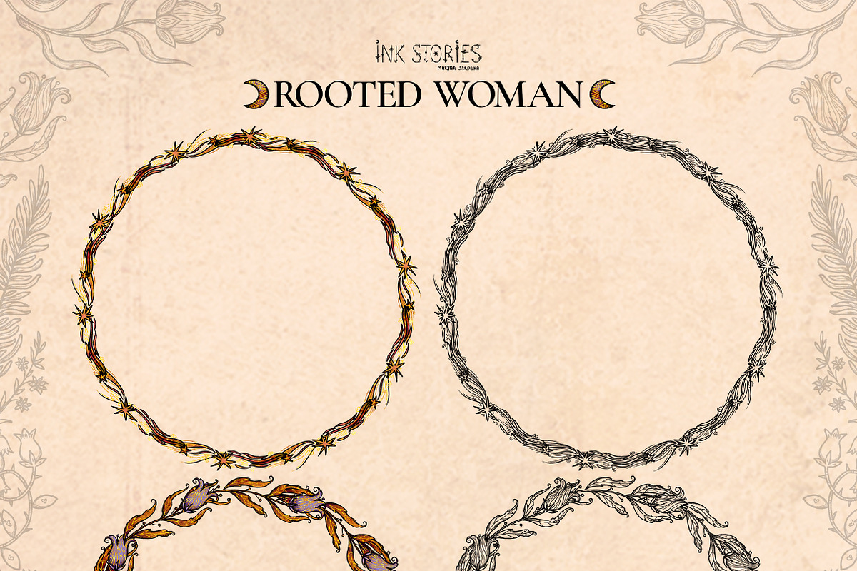 Rooted Woman | Sacred Feminine, a Person Illustration by Ink Stories (Photo 11 of 16)