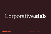 Corporative Slab - Family 50% off, a Slab Serif Font by Latinotype (Thumbnail 1 of 15)