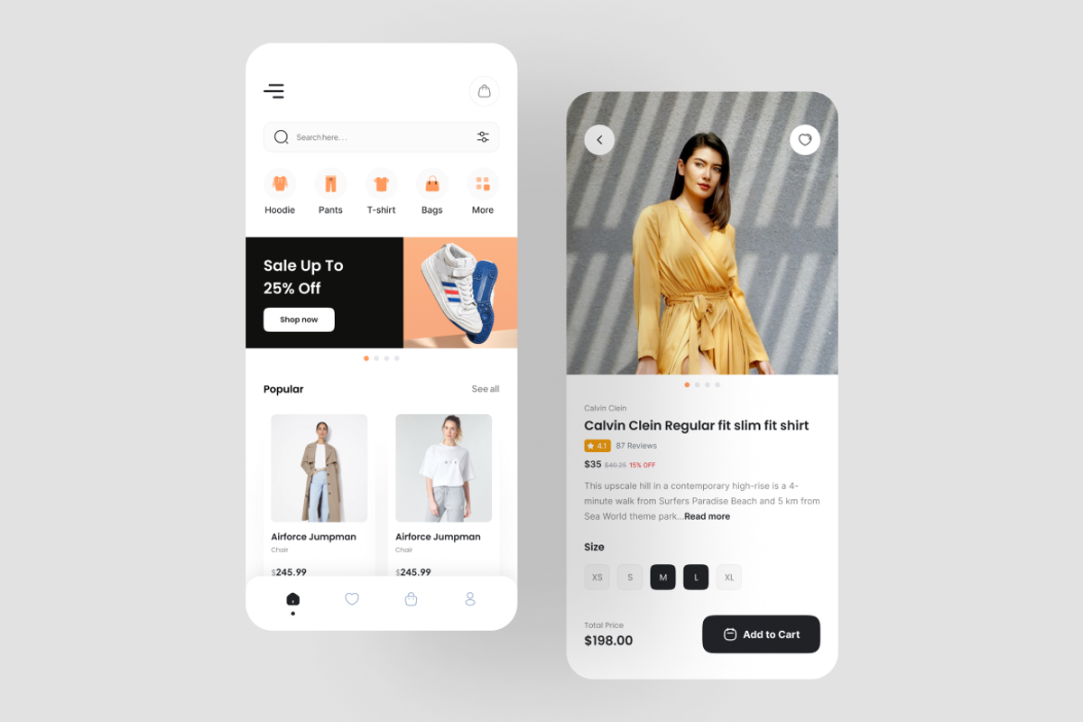 O.B - Fashion App UI Kit, an UI Kit Template by iDoodle Studio (Photo 4 of 4)