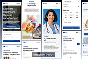 Hospital & Medical Figma Template, an UI Kit Template by Rozepaars Design (Thumbnail 8 of 9)