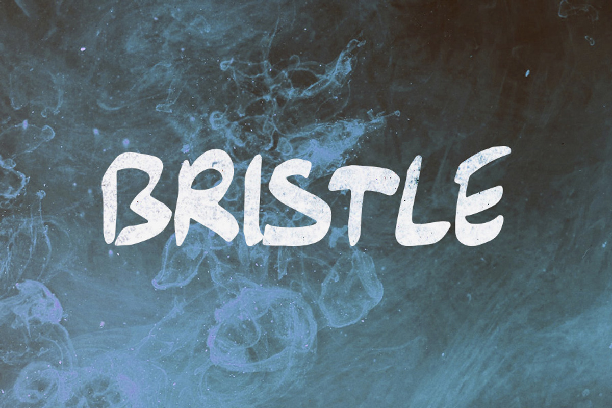 Bristle - Hand Drawn Font