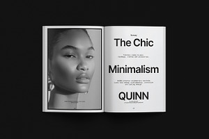 QUINN / Portfolio Magazine Template