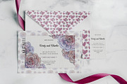 Hearts & Flowers Valentine clipart, a Pattern Graphic by Dina Guiter (Thumbnail 5 of 13)