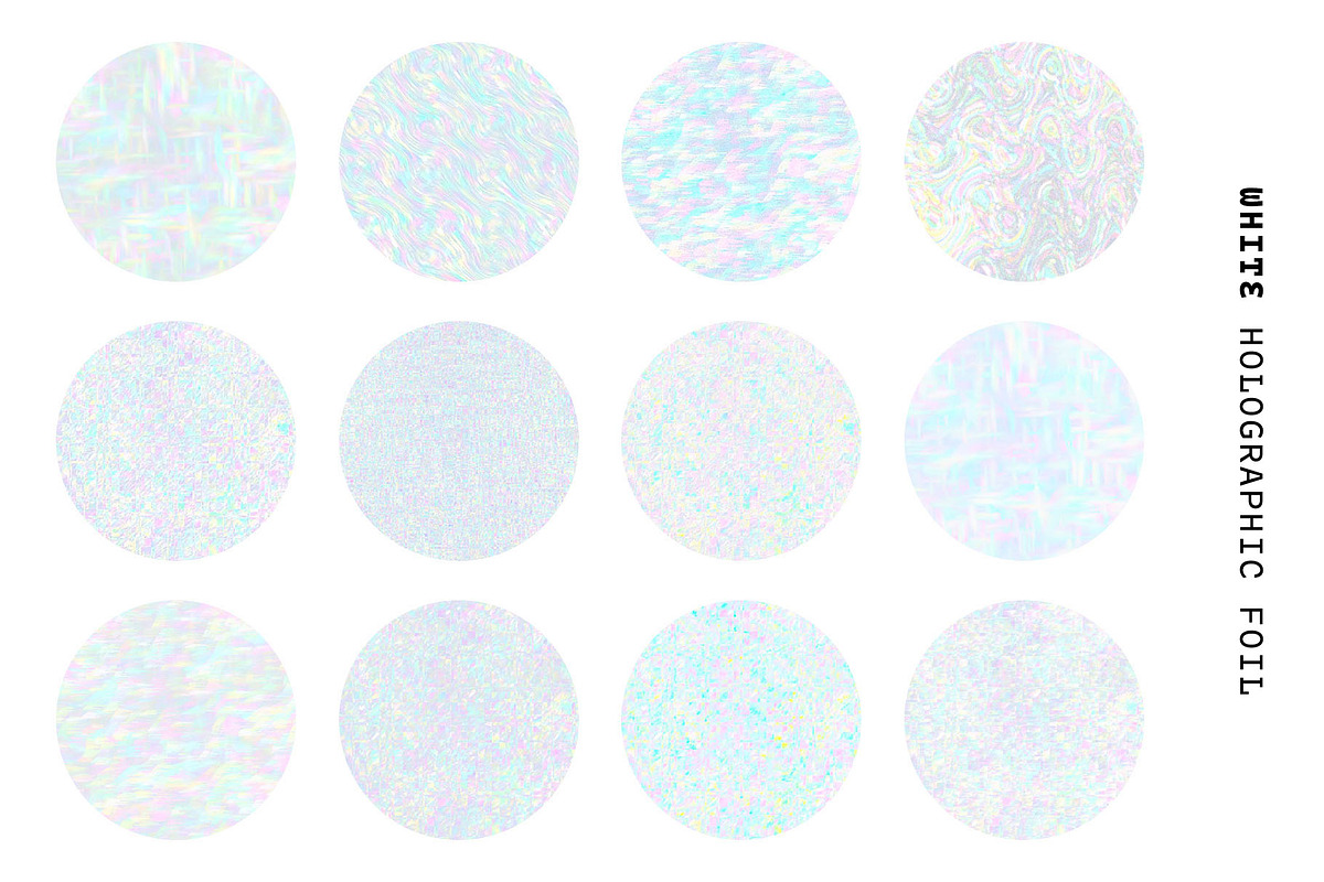 Glitch Holographic Foil Textures, a Texture Graphic by Pulpixel Design (Photo 6 of 6)