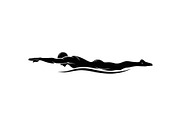 Swimming Sport Silhouette Vector Bun, an Illustration by jahid234 (Thumbnail 18 of 51)