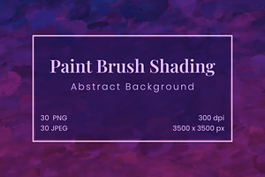 Abstract Paint Brush Shading